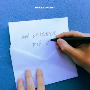 Cover della canzone 'Non litighiamo più' di Rocco Hunt