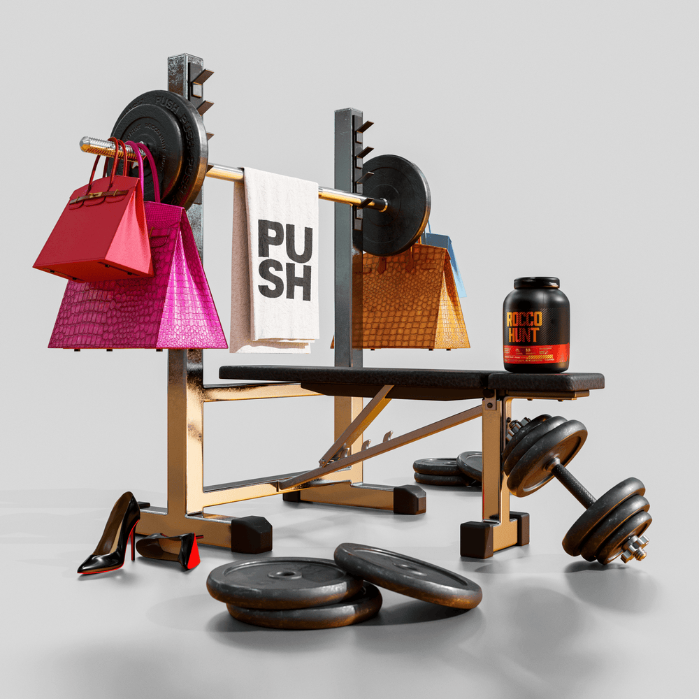 Cover della canzone 'PUSH!' di Rocco Hunt