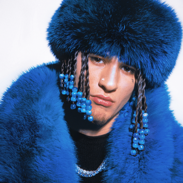 Cover dell'album 'BLUE TAPE' di Rondodasosa