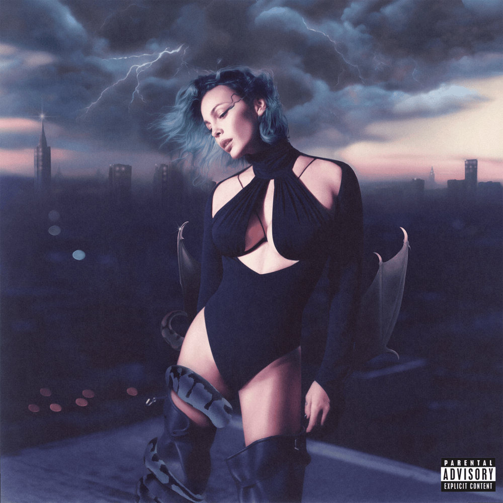 Cover dell'album 'Radio Gotham' di Rose Villain