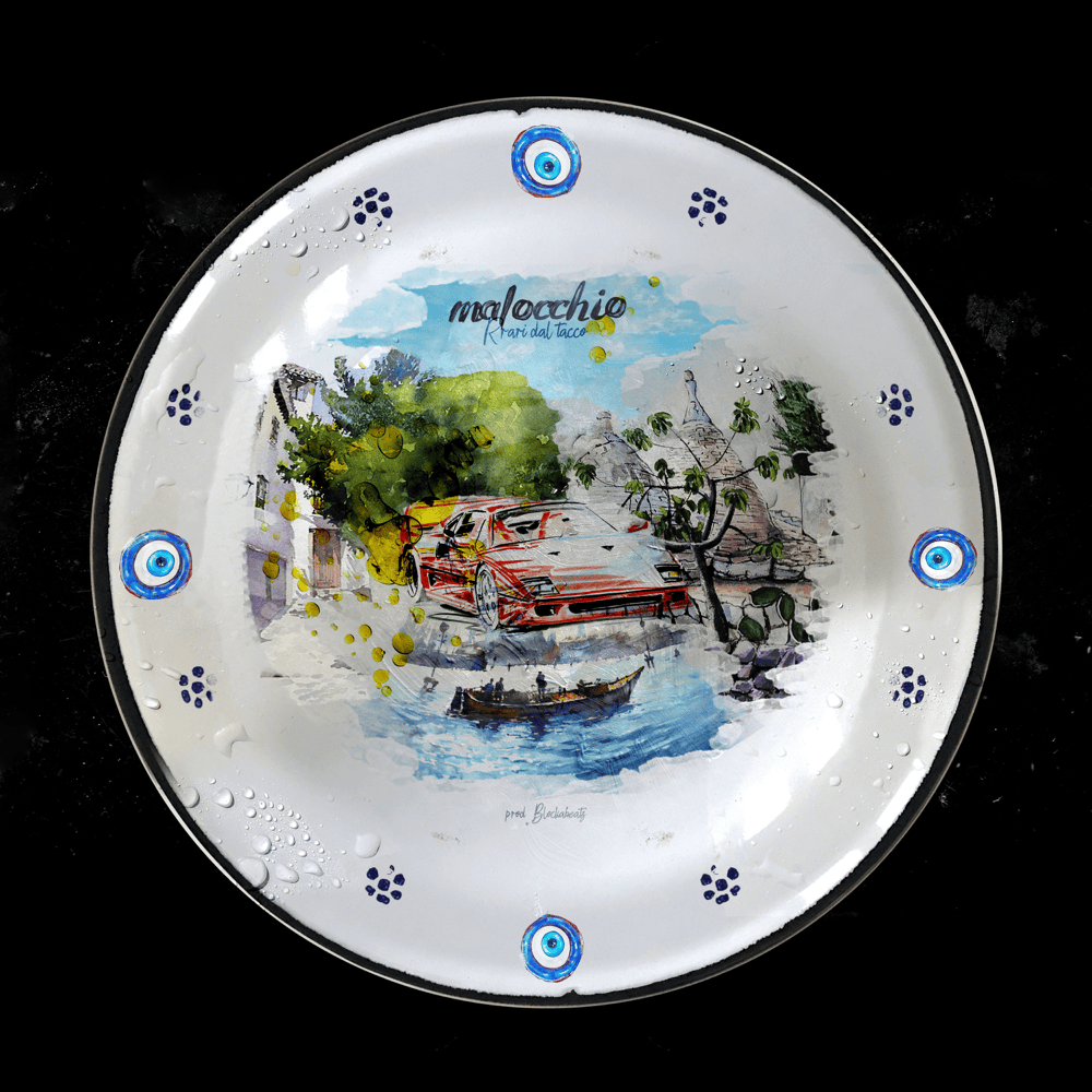 Cover della canzone 'Malocchio' di RRARI DAL TACCO