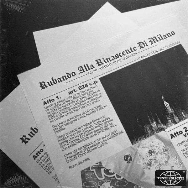 Cover dell'album 'Rubando Alla Rinascente Di Milano - EP'