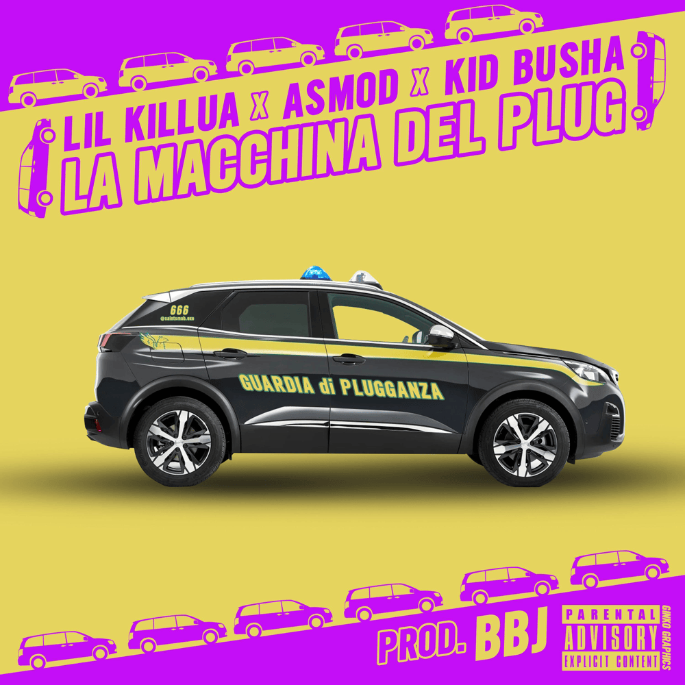 Cover della canzone 'La macchina del plug' di SAINTS MOB ft. SAIBU COMPUTER