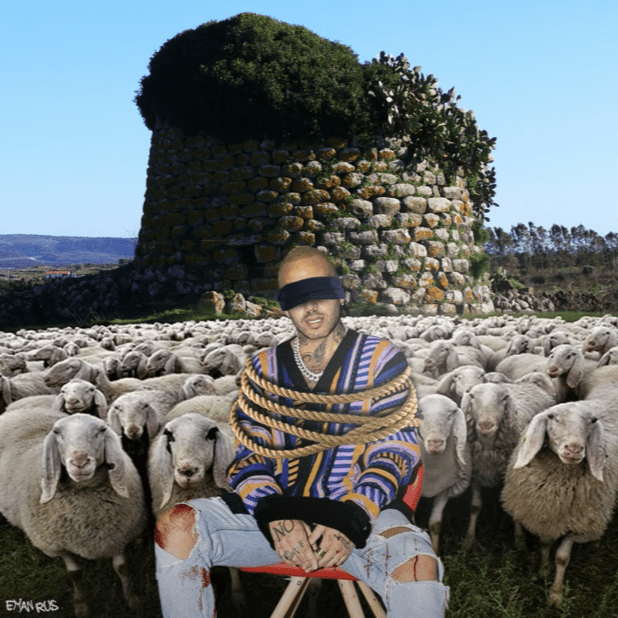 Cover della canzone 'GAME OVER' di Salmo