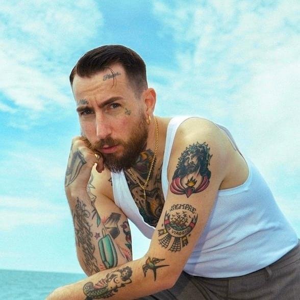 Foto di Samuel Costa, artista con ruolo nel rap italiano