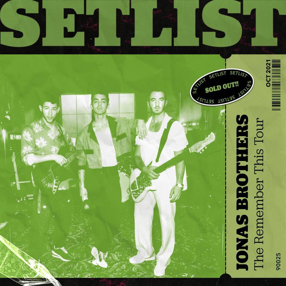 Cover dell'album 'Setlist: The Remember This Tour'