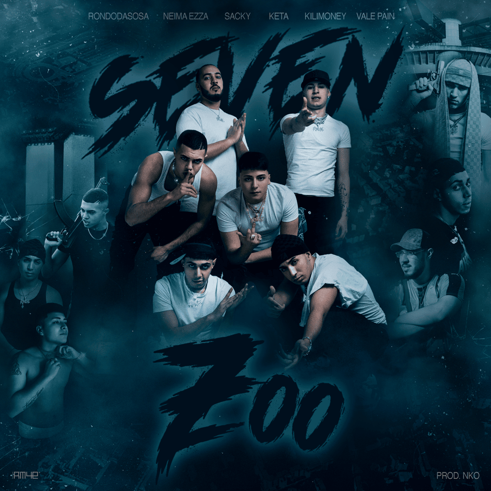 Cover della canzone 'SEVEN 7oo' di SEVEN 7oo ft. Keta, Kilimoney, Neima Ezza, Rondodasosa, Sacky, Vale Pain