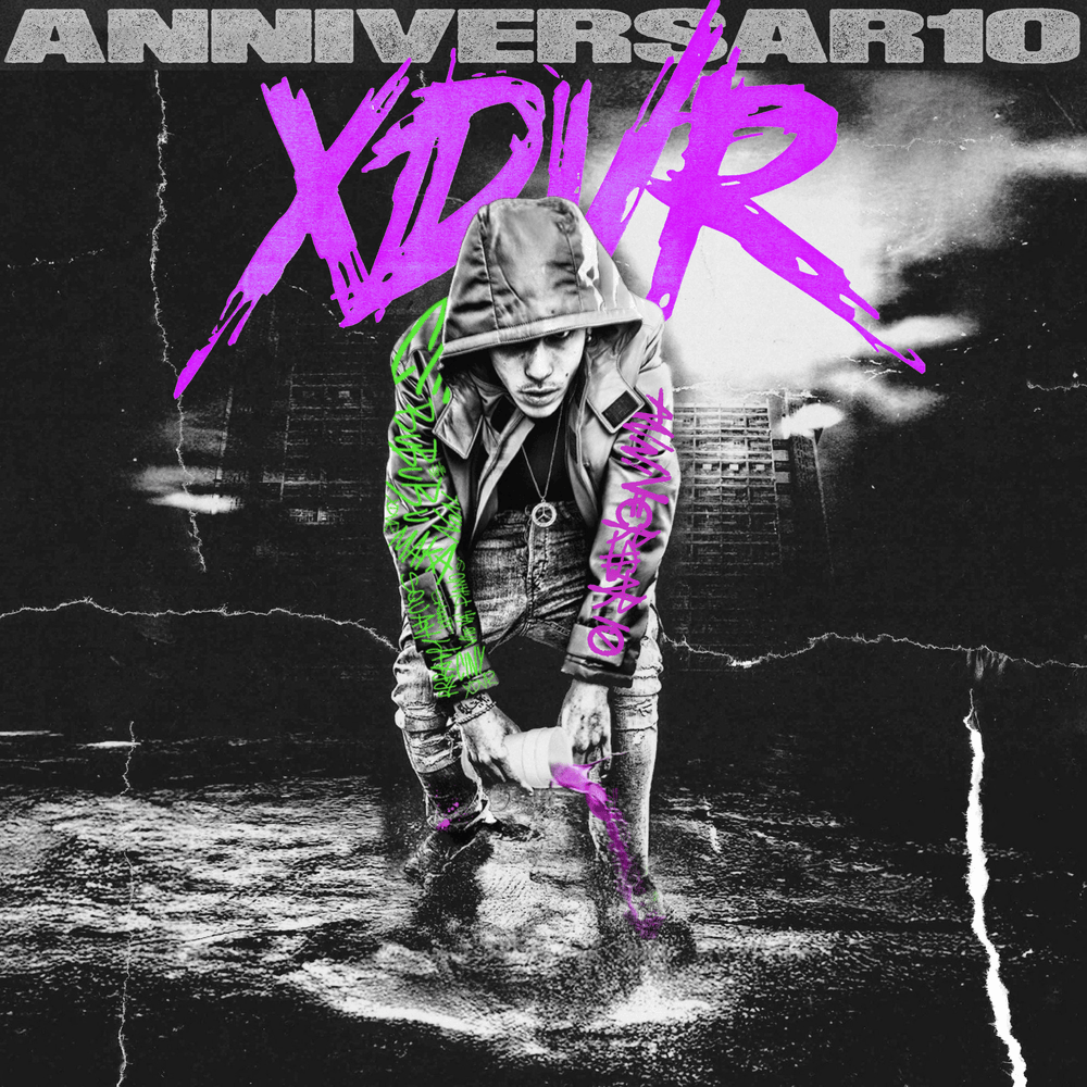 Cover dell'album 'XDVR ANNIVERSAR10' di Charlie Charles, Sfera Ebbasta in cui &egrave; contenuta 'Orologi'