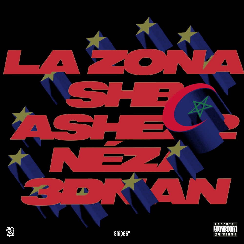 Cover della canzone 'La Zona' di SHB ft. 3dnan, ASHE 22, Néza