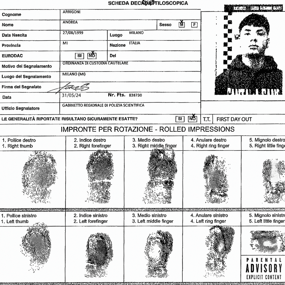 Cover della canzone 'First Day Out' di Shiva