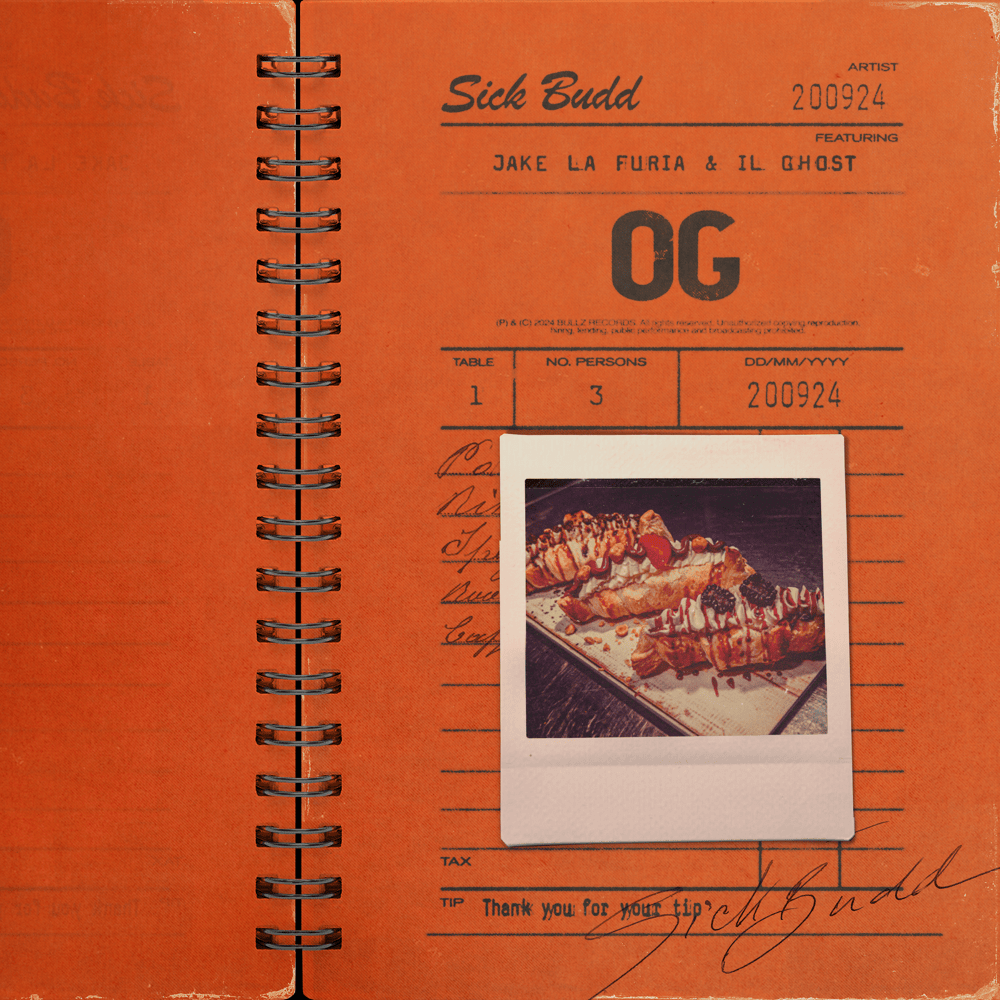 Cover della canzone 'OG' di Sick Budd ft. Il Ghost, Jake La Furia