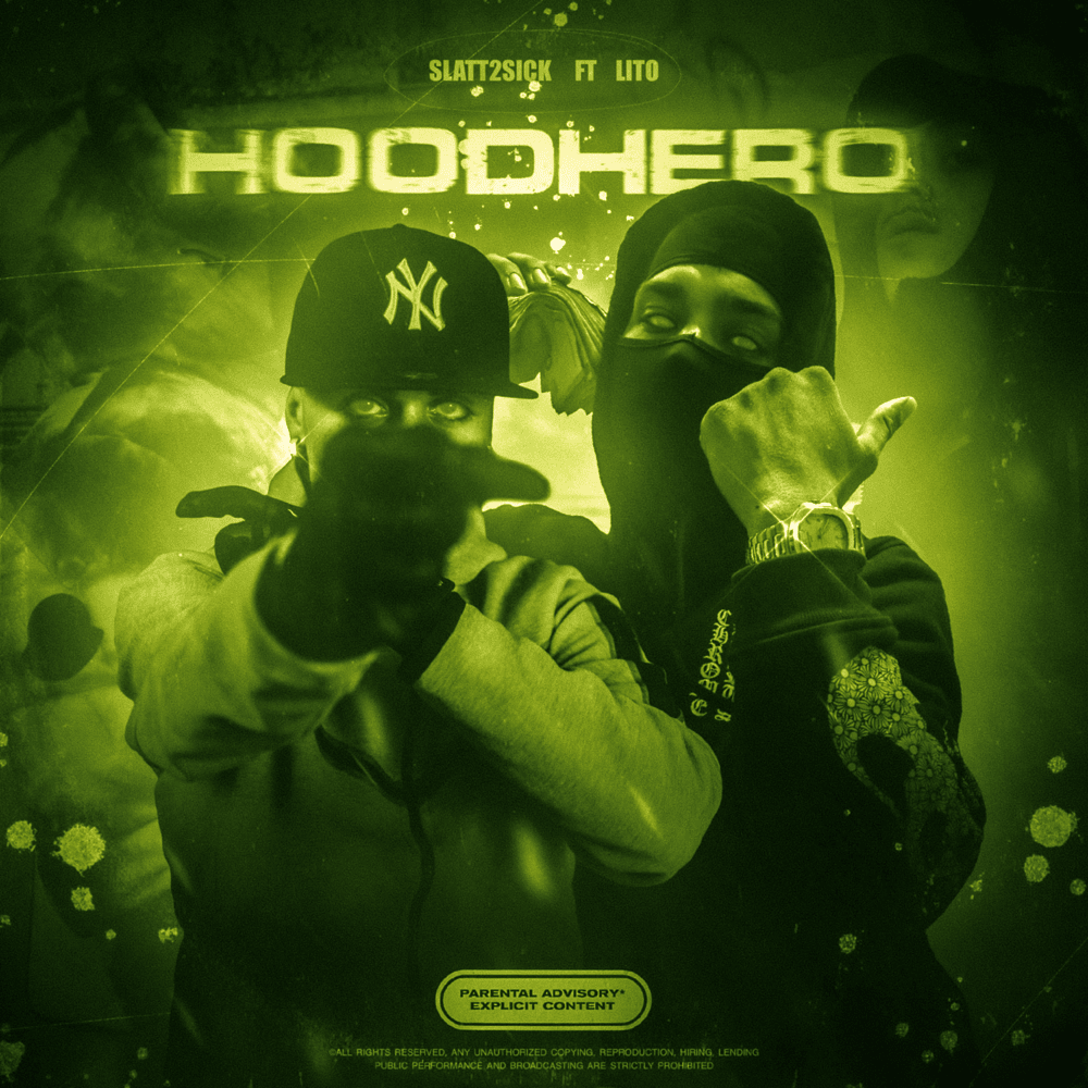 Cover della canzone 'HOODHERO' di Slatt2Sick ft. Lito