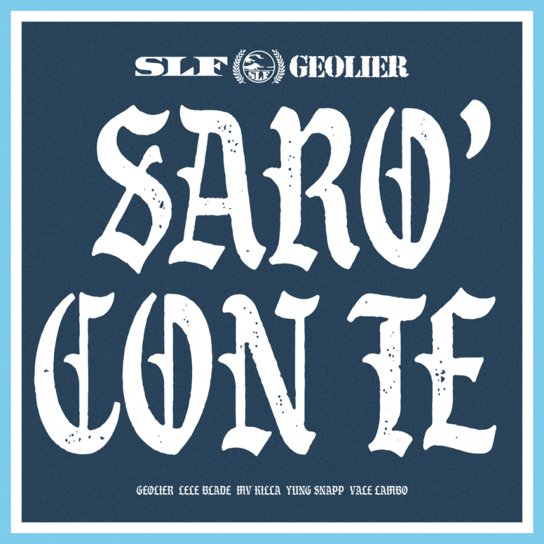 Cover della canzone 'SARÒ CON TE' di SLF ft. Geolier