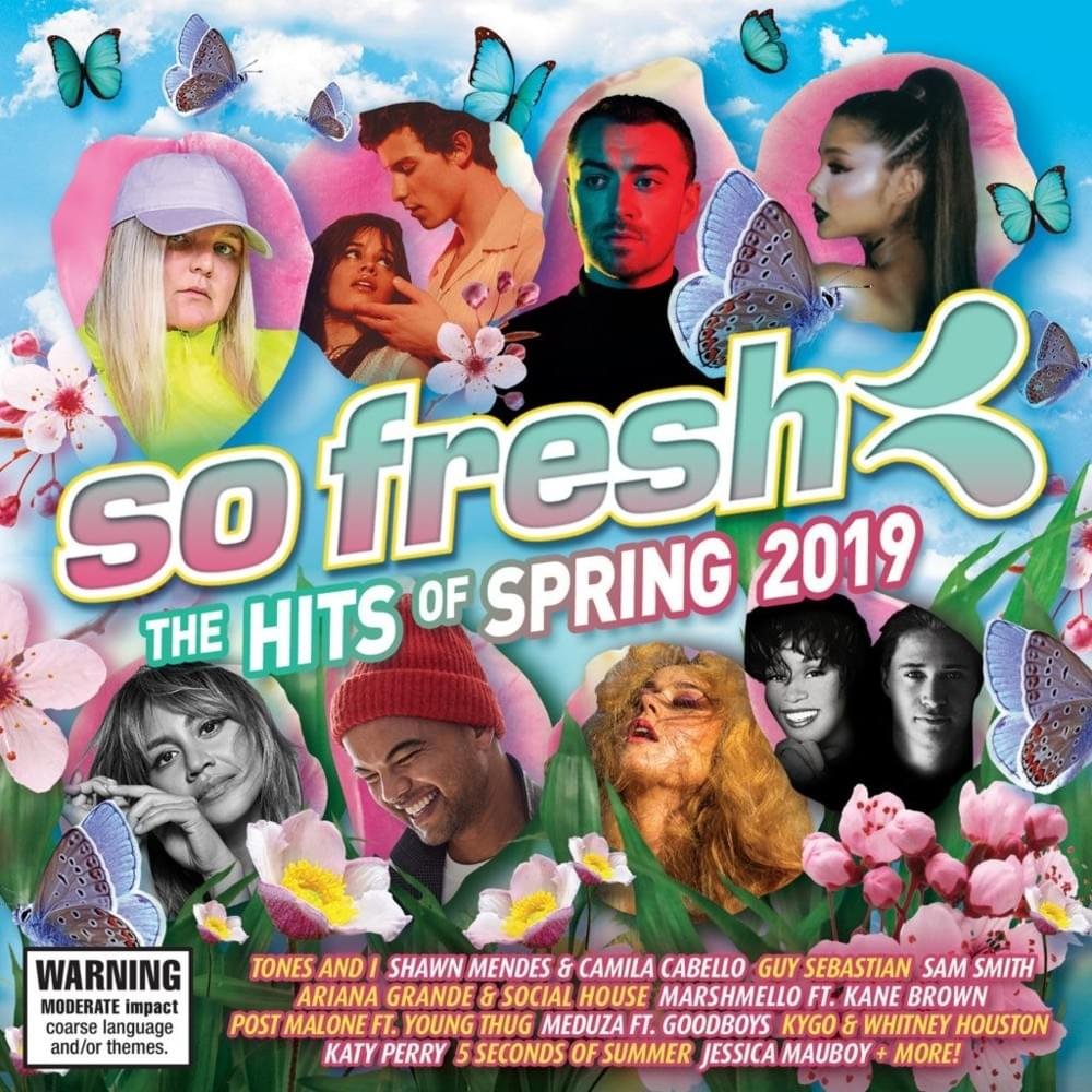 Cover dell'album 'So Fresh: The Hits of Spring 2019'
