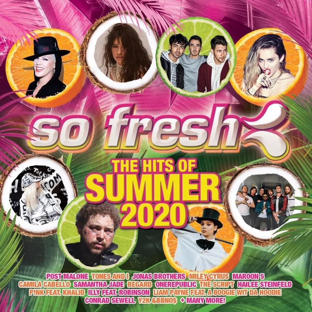 Cover dell'album 'So Fresh: The Hits of Summer 2020'