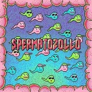 Cover dell'album 'SPERMATOZOLLO'