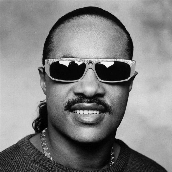 Foto di Stevie Wonder, artista con ruolo nel rap italiano