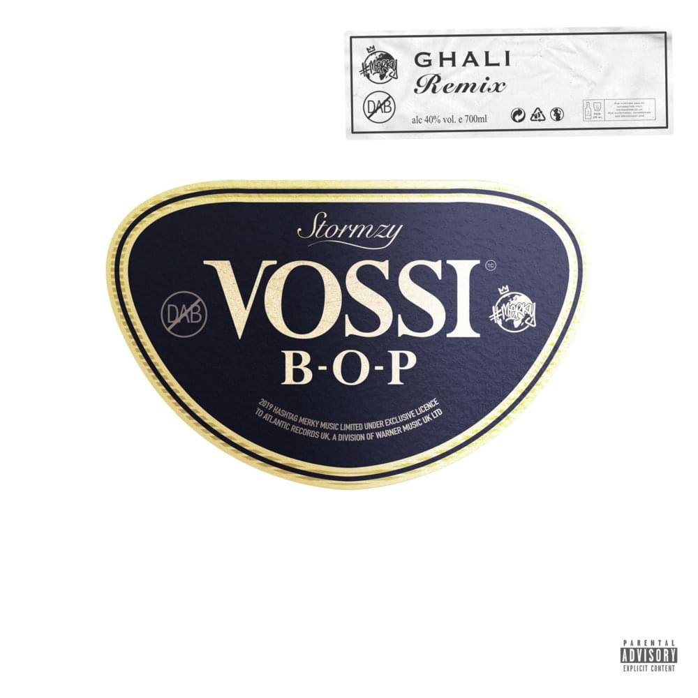 Cover della canzone 'Vossi Bop (Ghali Remix)' di Stormzy ft. Ghali