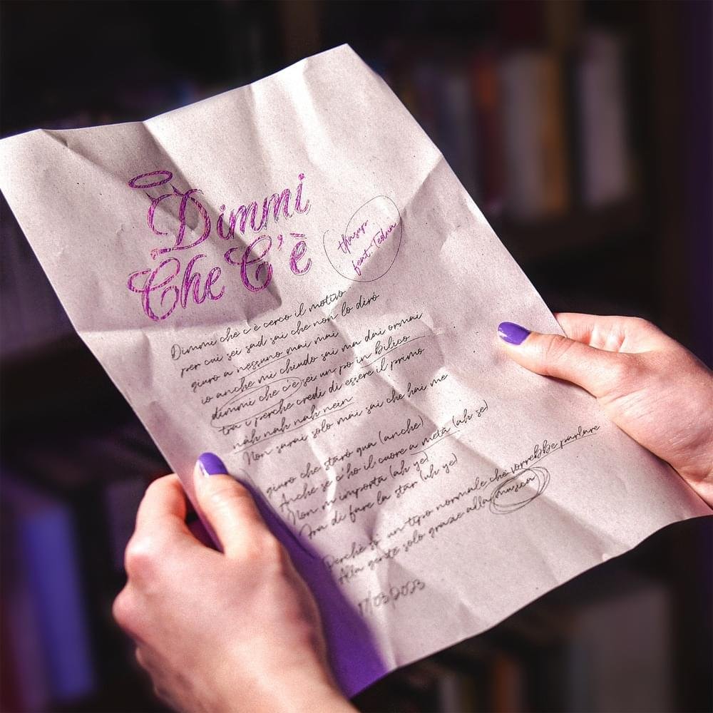 Cover della canzone 'Dimmi Che C’è' di thasup ft. Tedua