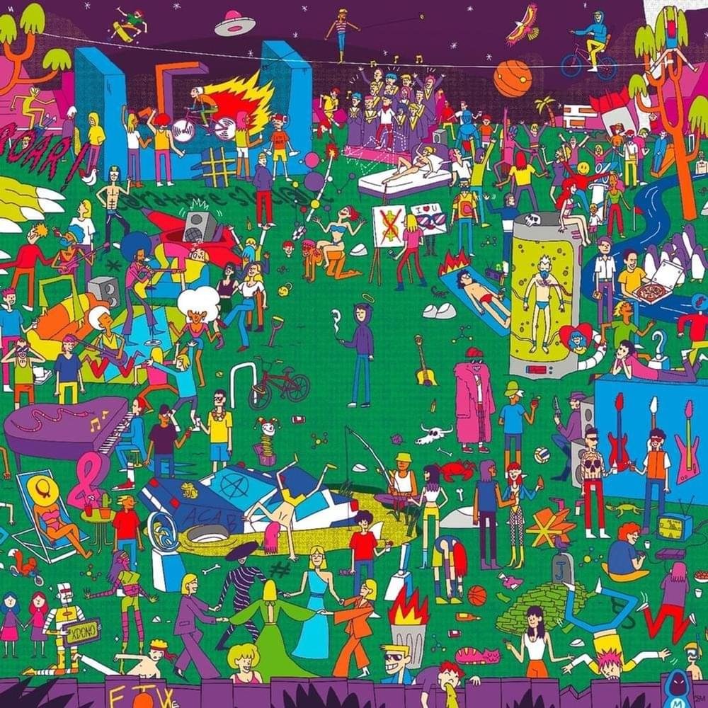 Cover della canzone 'r()t()nda' di Tiziano Ferro, thasup