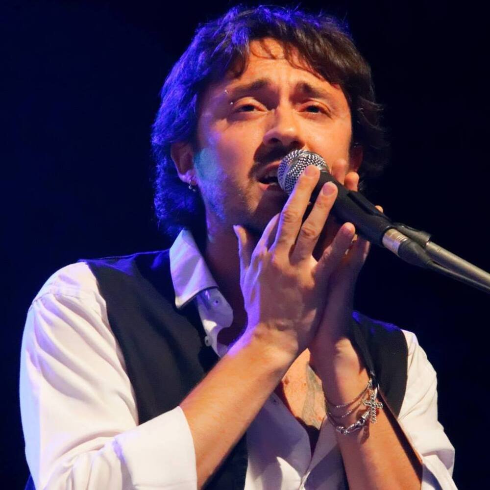 Foto di Tiziano Giampieri, artista con ruolo nel rap italiano