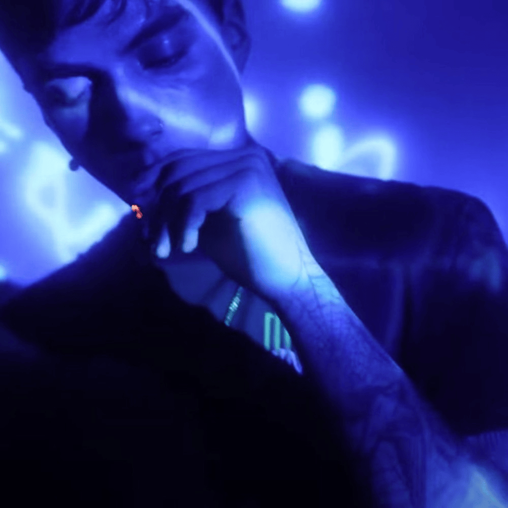 Cover della canzone 'Indaco' di Tony Boy