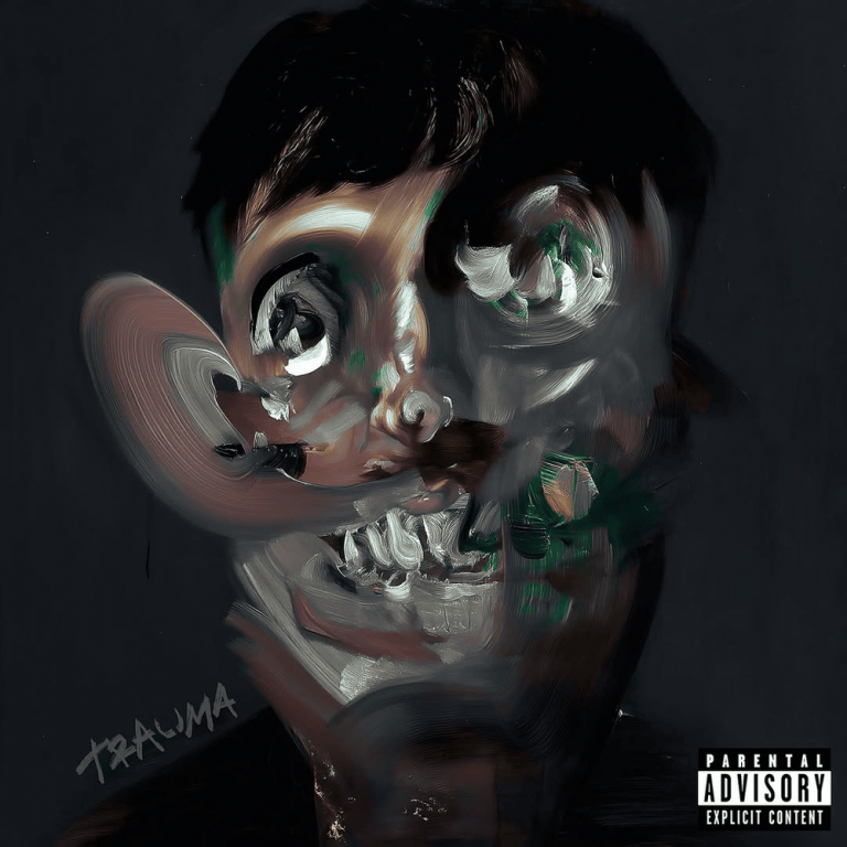 Cover dell'album 'TRAUMA' di Tony Boy in cui è contenuta 'Ice'