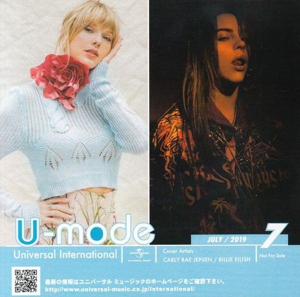 Cover dell'album 'U-Mode July / 2019'