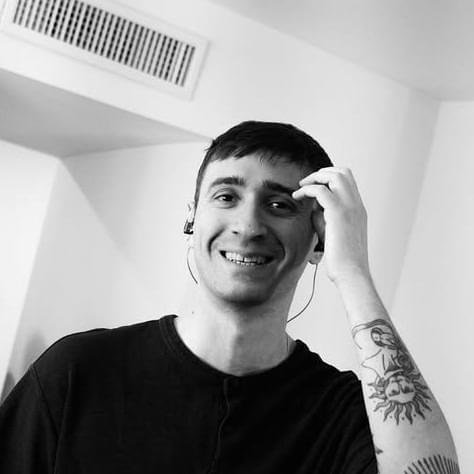 Foto di Valerio Smordoni, artista con ruolo nel rap italiano
