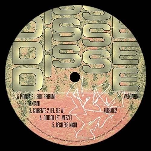 Cover dell'album 'Ventagli'