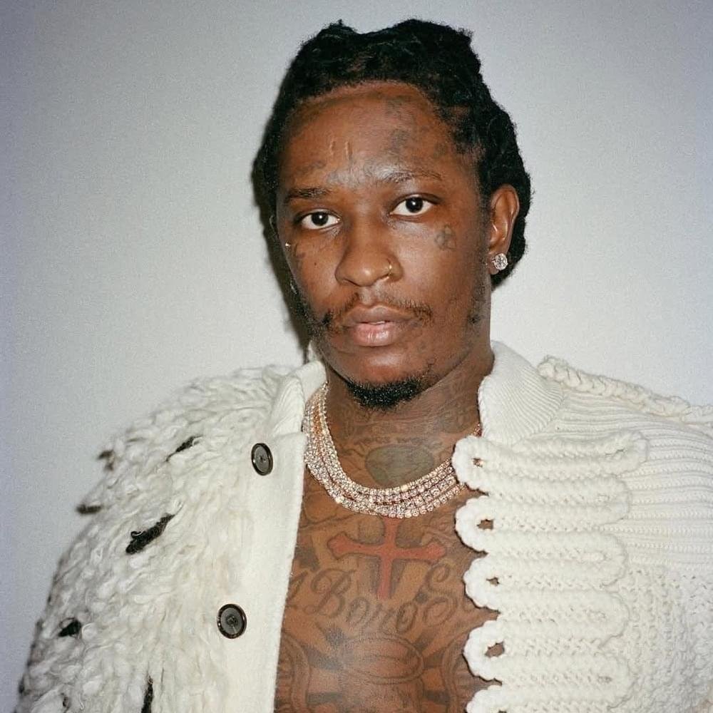 Foto di Young Thug, artista con ruolo nel rap italiano