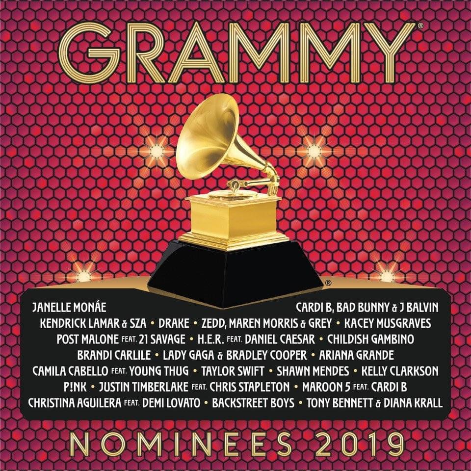 Cover dell'album '2019 GRAMMY® Nominees'
