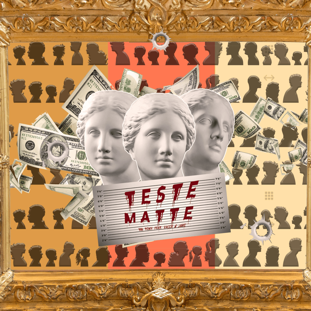 Cover della canzone 'Teste Matte' di 500Tony ft. Jamil, Vacca