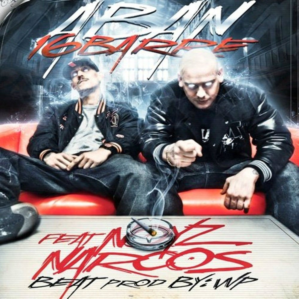 Cover della canzone '16 Barre' di Aban ft. Noyz Narcos