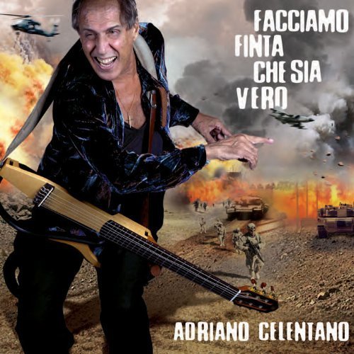 Cover dell'album 'Facciamo finta che sia vero' di Adriano Celentano