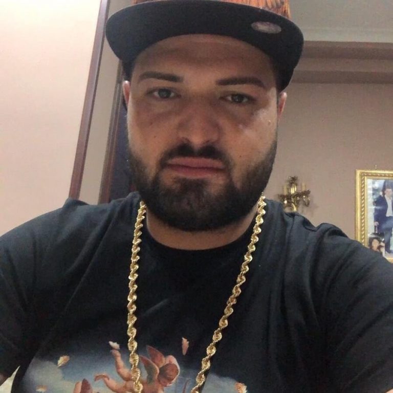 Foto di Antonio Bro, artista con ruolo nel rap italiano