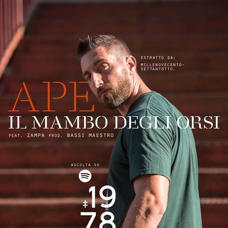 Cover della canzone 'Il mambo degli orsi' di Ape ft. Zampa