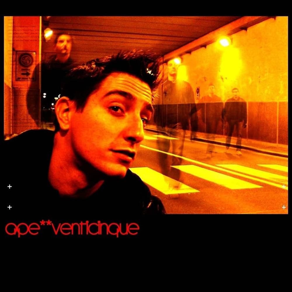 Cover dell'album 'Venticinque' di Ape