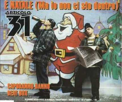 Cover dell'album 'È Natale (Ma io non ci sto dentro)' di Articolo 31