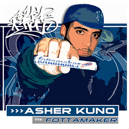Cover dell'album 'The Fottamaker' di Asher Kuno