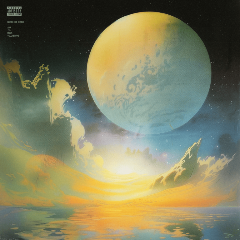 Cover della canzone 'BACIO DI GIUDA' di AVA ft. Mida, VillaBanks