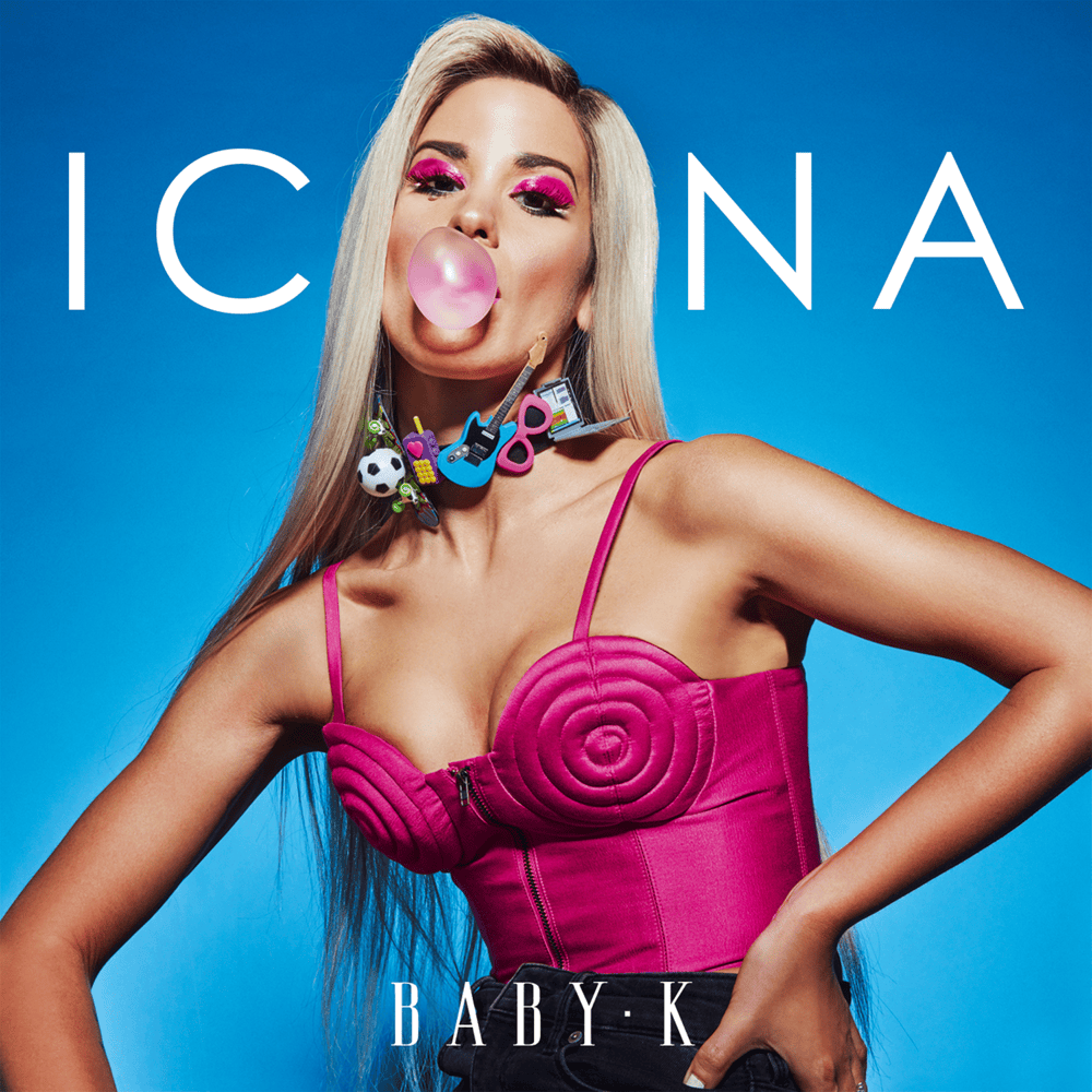 Cover dell'album 'Icona' di Baby K