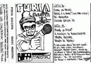 Cover dell'album 'Furia Solista' di Bassi Maestro