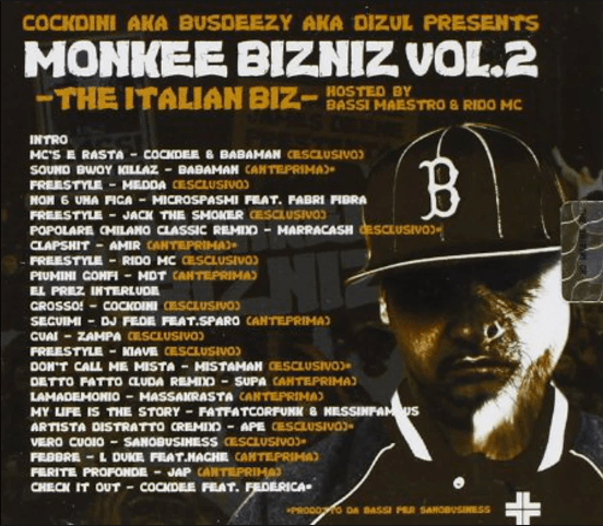 Cover dell'album 'Monkee Bizniz Vol. 2' di Bassi Maestro