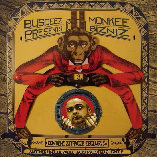Cover dell'album 'Monkee Bizniz Vol. 3' di Bassi Maestro