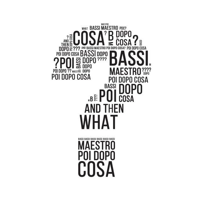 Cover della canzone 'Poi dopo cosa?' di Bassi Maestro ft. Nitro