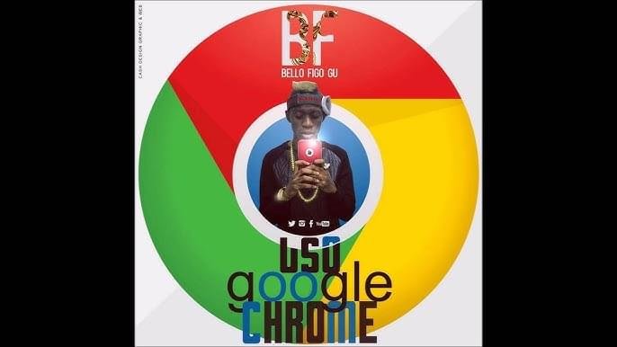 Cover della canzone 'Uso Google Chrome (SWAG Internet) Culo Chrome' di Bello Figo
