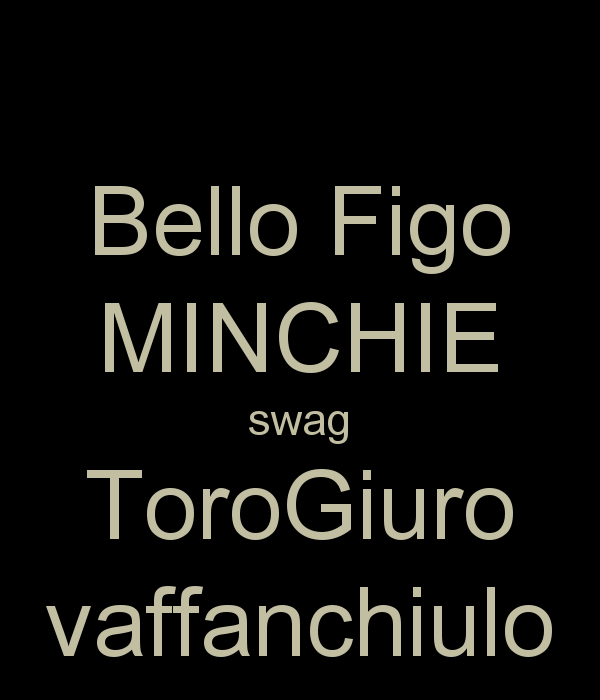 Cover della canzone 'Vaffanchiulo (SWAG HIT)Non 6 Serio NelLa ViTa HD' di Bello Figo
