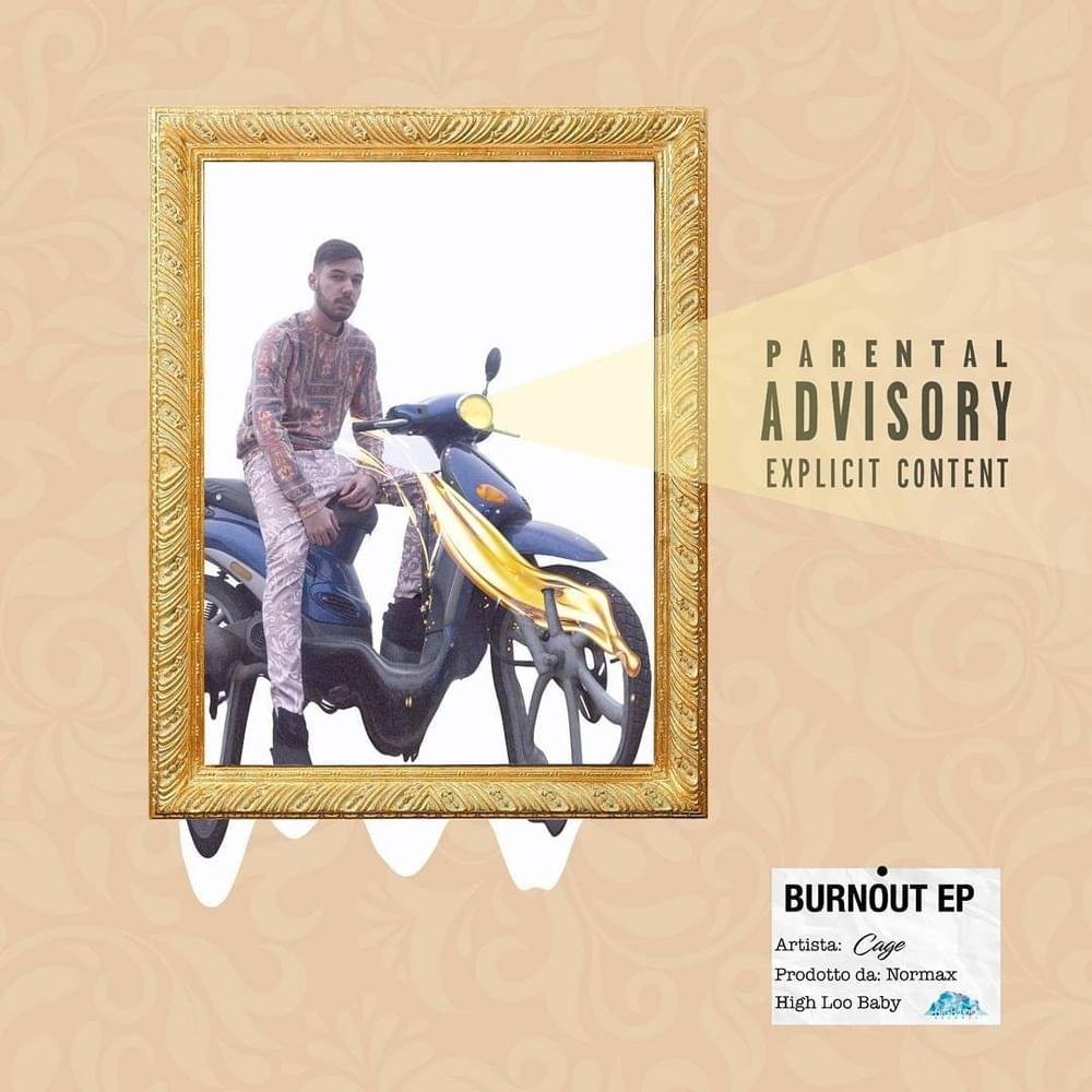Cover dell'album 'BURNOUT EP' di Cage.488