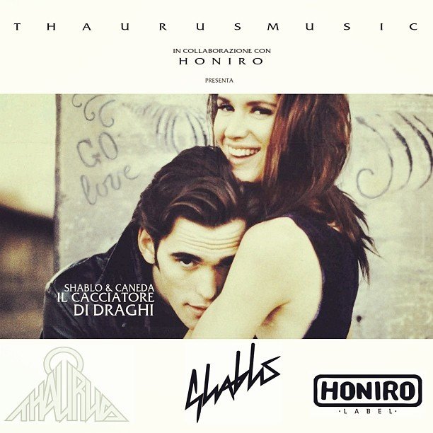 Cover della canzone 'Il cacciatore di draghi' di Caneda